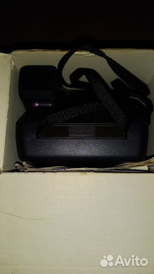 Полароид 636 коробка с документами рабочий