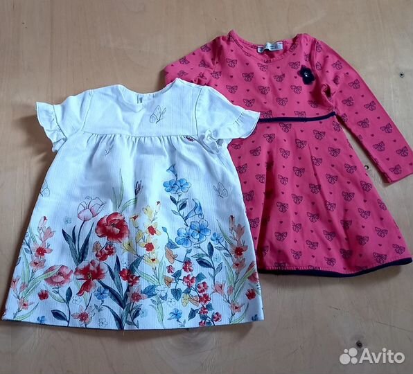 Платье для девочки 92