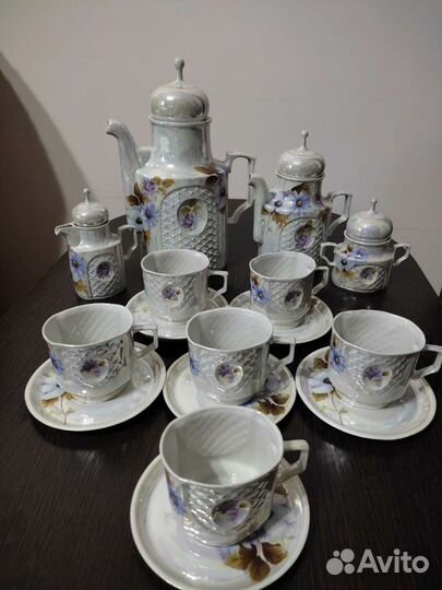 Чайный сервиз новый 6 персон