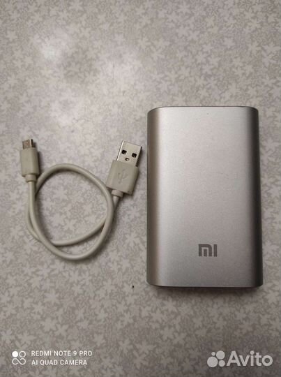 Внешний аккумулятор xiaomi