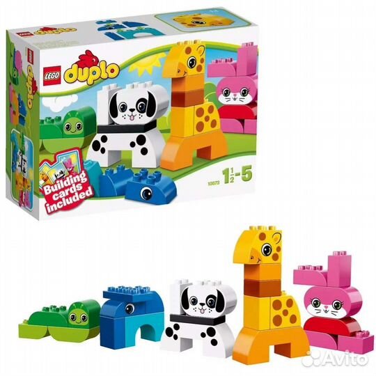 Lego duplo 10573 Весёлые зверюшки