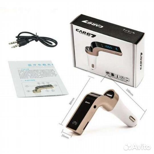 Автомобильный FM модулятор с Bluetooth G7