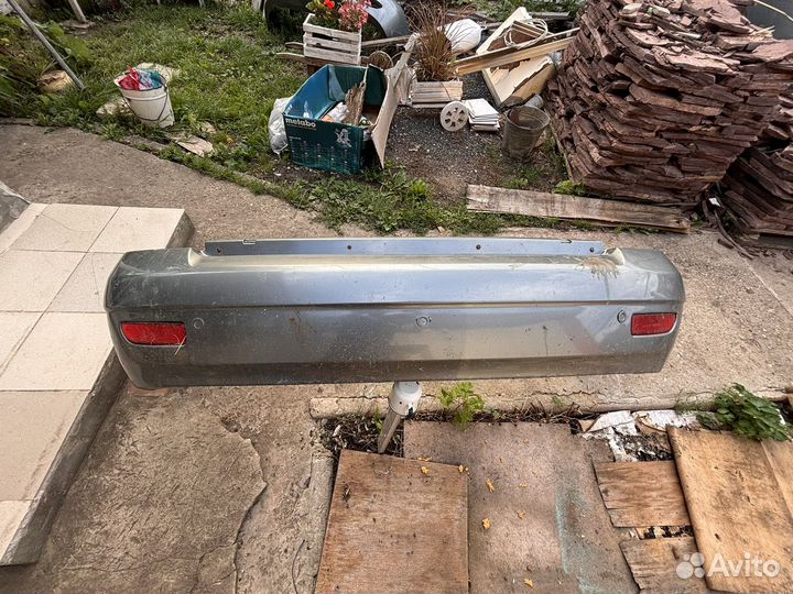 Бампер приора задний