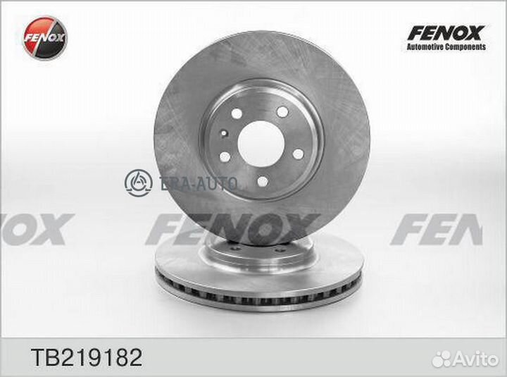 Fenox TB219182 Торм.диск пер.вент.320x30 5 отв