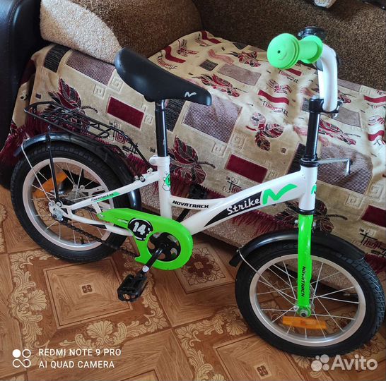 Детский велосипед novatrack 14