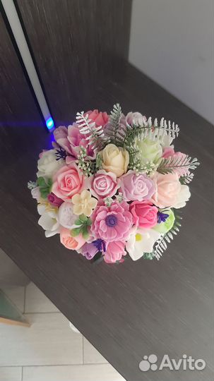 Мыльный букет ручной работы