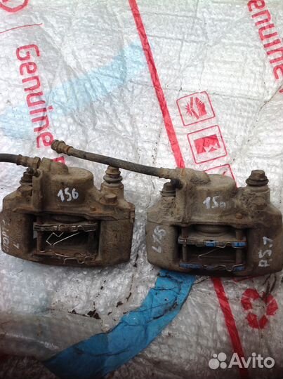 Mitsubishi Pajero sport 1 суппорт задний левый