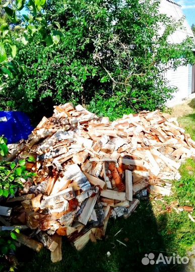 Дрова Осина подготовленные с доставкой любого объе