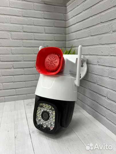 Поворотная Wi-Fi камера качество full HD