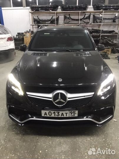 Рестайлинг mercedes ML W166 в GLE 63