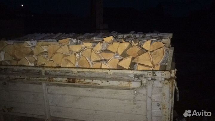 Дрова березовые сухие сырые