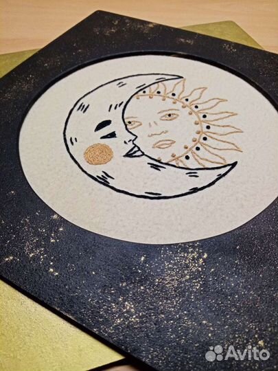 Вышивка гладью на фетре