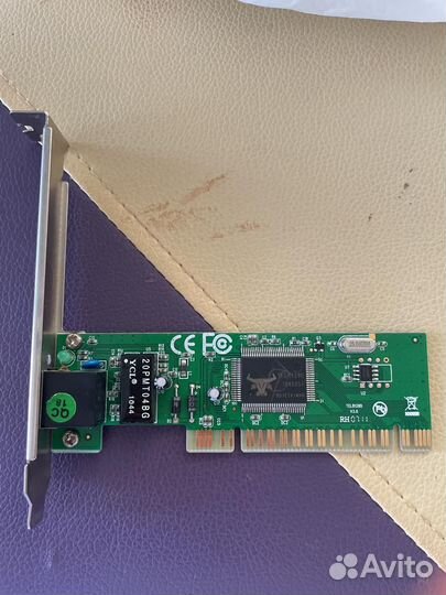 Блок питания, вентилятор, сетевая карта