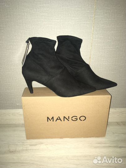 Новые Ботильоны Mango 37 размер