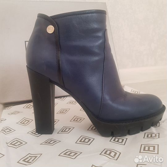 Ботильоны натуральная кожа 40 италия