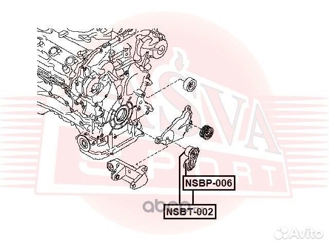 Ролик натяжной навесного оборудования