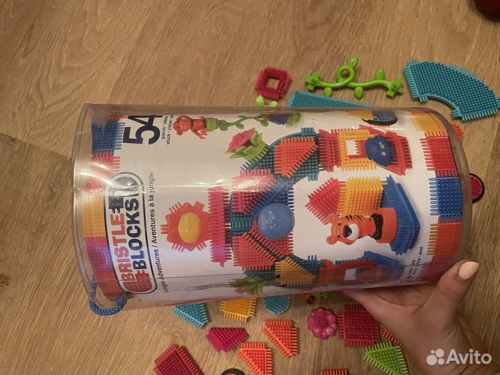 Конструктор игольчатый Bristle blocks