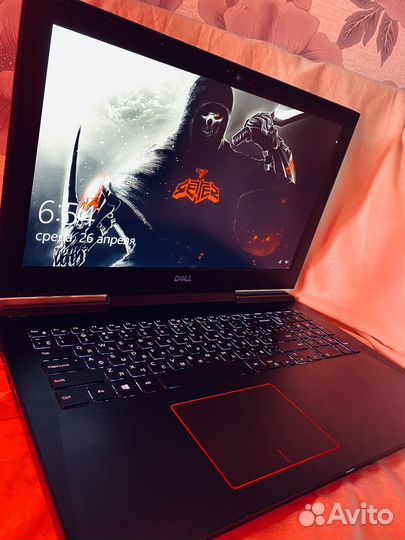 Игровой зверь, GTX1050ti, 16 озу, быстрый ноутбук