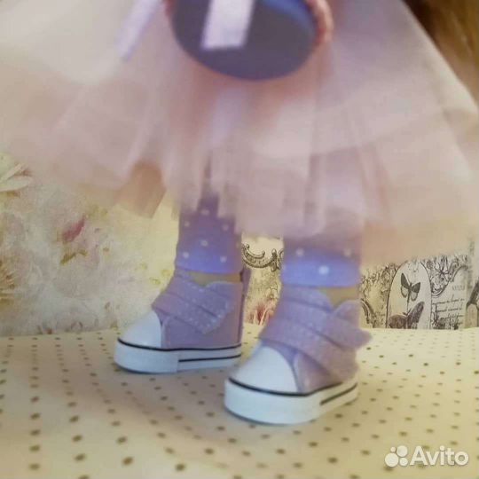 Текстильная интерьерная кукла 