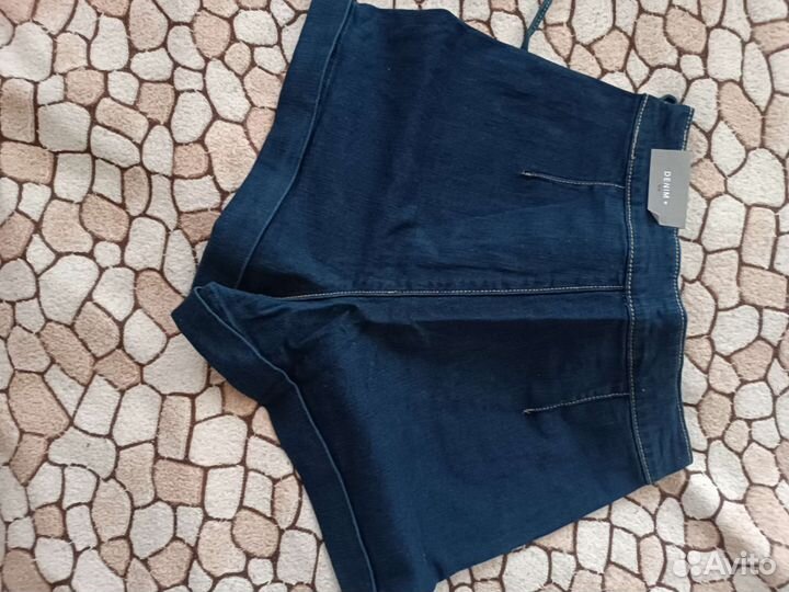 Шорты джинсовые