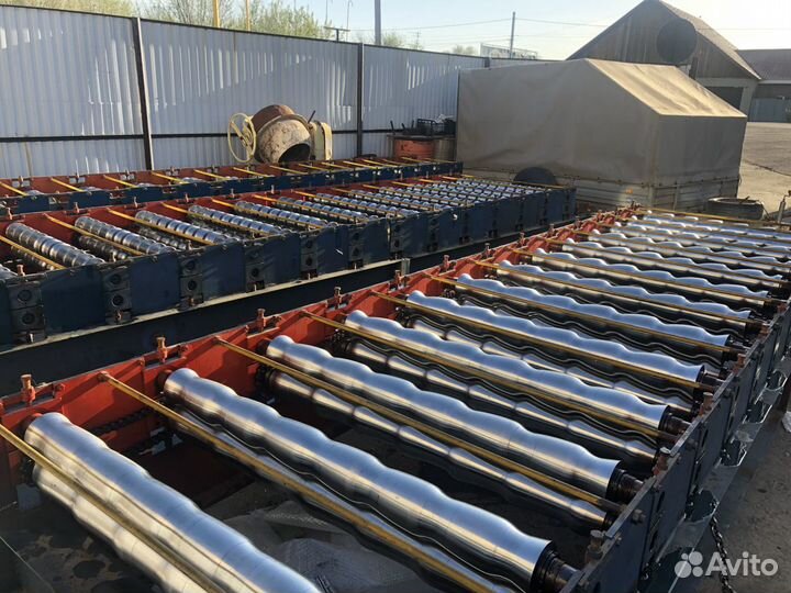 Линия металлочерепица/карабельная рейка