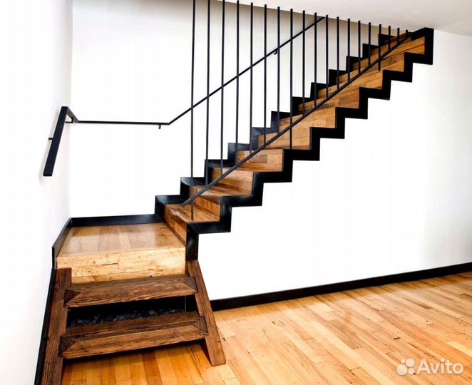 Лестницы с поворотом под ключ