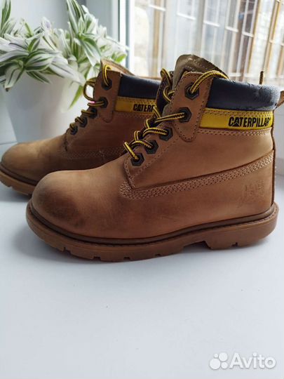 Ботинки демисезонные кожаные