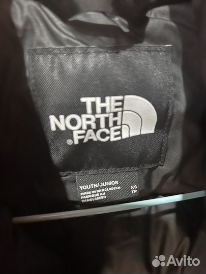 Пуховик THE north face,детский