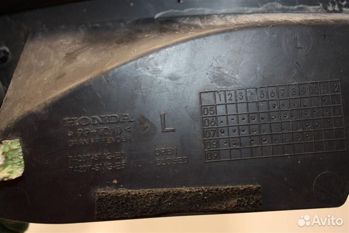 Накладка (кузов внутри) левая Honda Civic 5D 20