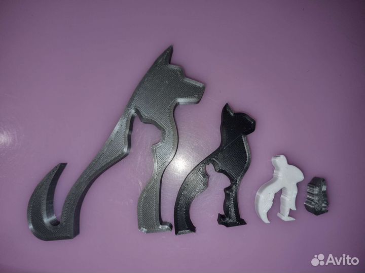 3D пазл животные