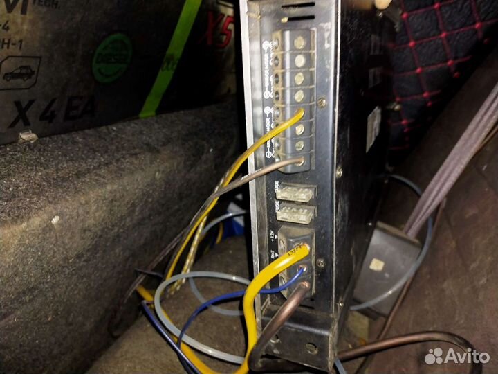 Саб + усилитель+силовые провода