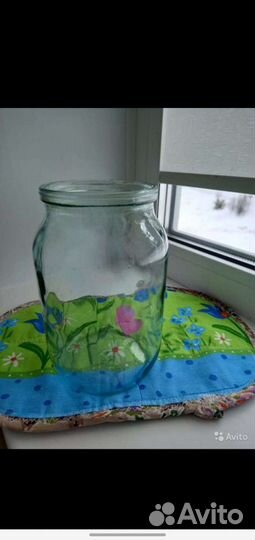 Банка стеклянная 0.5, 1, 1.7, 3 литра