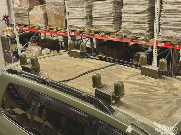 Подавитель дронов fpv(фпв) на авто