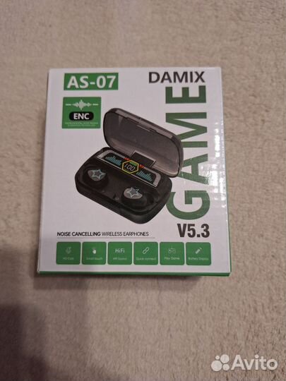 Беспроводные наушники новые