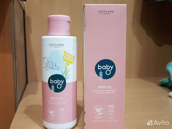 Детское масло Baby 0, body oil, Oriflame