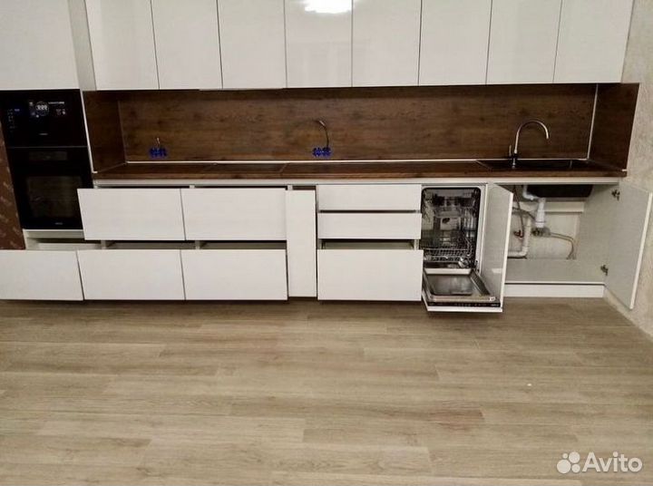 Прямые кухни на заказ