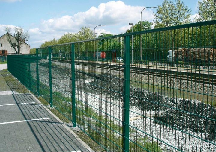 Забор из 3D сетки за 1 день быстро