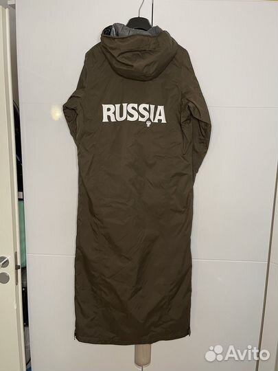 Плащ парка горнолыжный columbia сборной Росии