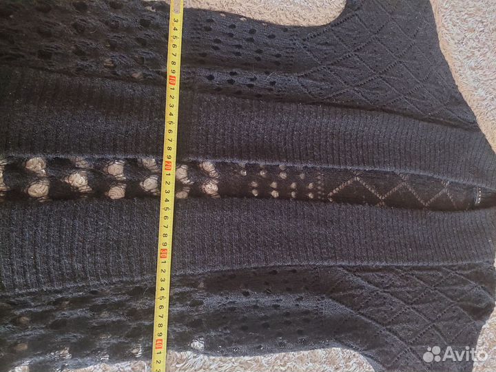 Туника пляжная вязаная