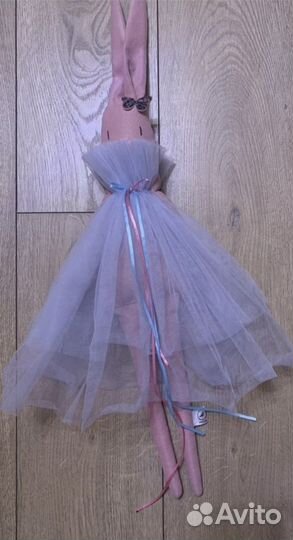 Игрушка заяц/интерьерная игрушка