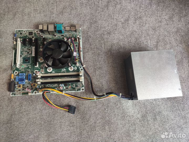 I5 6500 + плата + кулер + бп