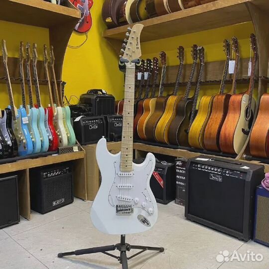 Электрогитара Terris TST-39 Stratocaster SSS White