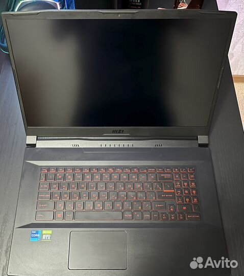 Игровой ноутбук MSI GF76 Katana бу