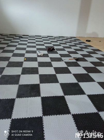 Модульная плитка для гаража