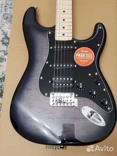 Squier Affinity Series FMT HSS MN Black Burst