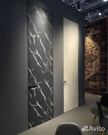 Скрытая дверь в размере