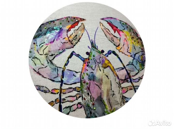 Коллажная вышивка