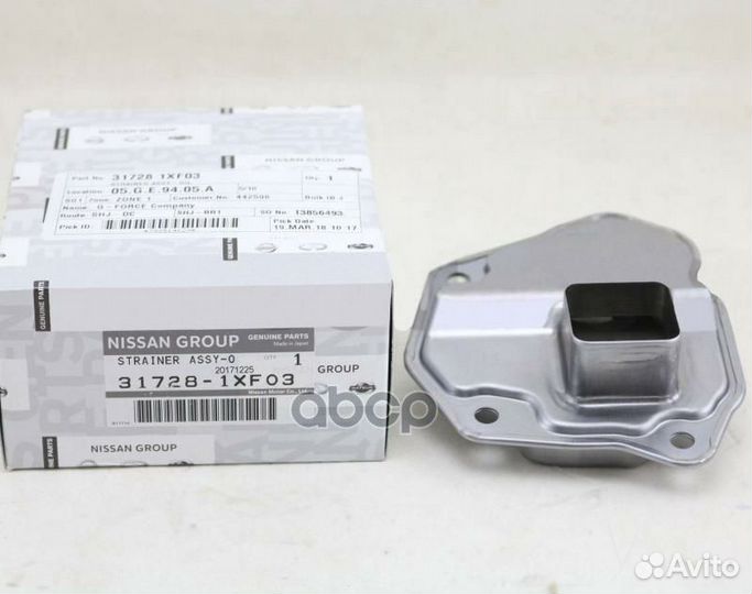 Фильтр АКПП 317281XF03 nissan