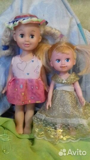 Куклы разные большие и маленькие