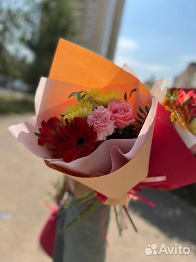 Сборные букеты доставка цветов Казань